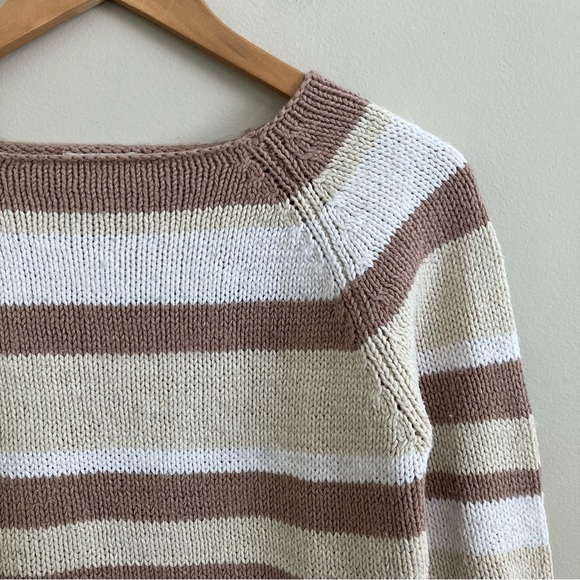 St Johns Bay Striped Knit Sweater - Picture 6 of 8